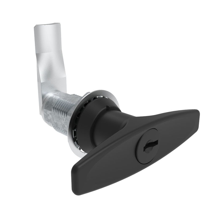 SOUTHCO VISE ACTION® Compression Latch, Large Size, T-Handle, Zinc Alloy, Powder Coated, Black, 33 mm (1.3 in) Grip [E3-108-095]