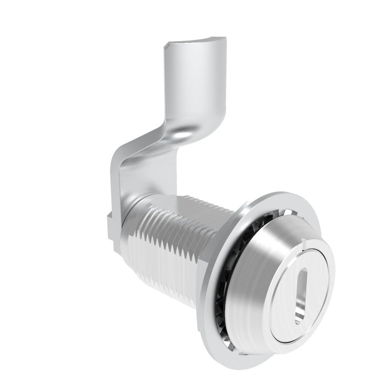 SOUTHCO VISE ACTION® Compression Latch, Large Size, Slotted Recess, Aluminum Alloy, Powder Coated, Clear, 24 mm (0.94 in) Grip [E3-109-0206]
