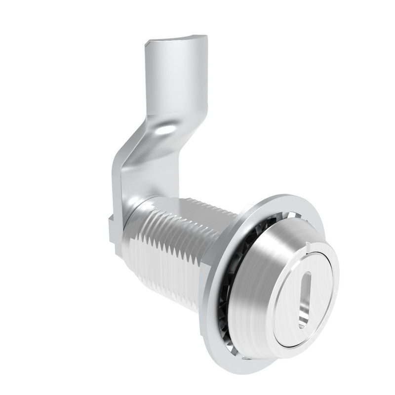 SOUTHCO VISE ACTION® Compression Latch, Large Size, Slotted Recess, Aluminum Alloy, Powder Coated, Clear, 28 mm (1.1 in) Grip [E3-109-0406]