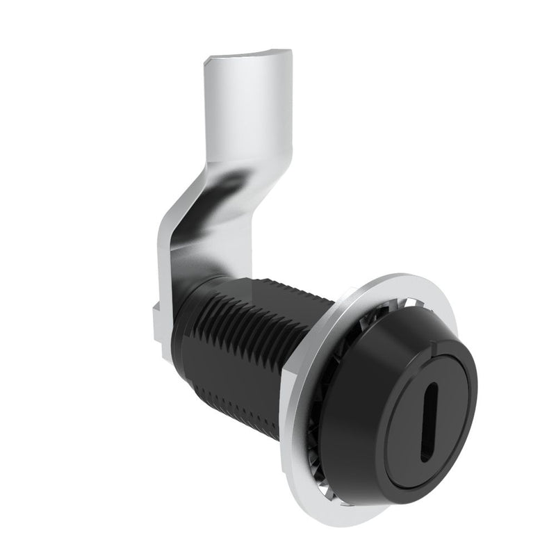 SOUTHCO VISE ACTION® Compression Latch, Large Size, Slotted Recess, Aluminum Alloy, Hard Anodized, Black, 26 mm (1.02 in) Grip [E3-109-0359]
