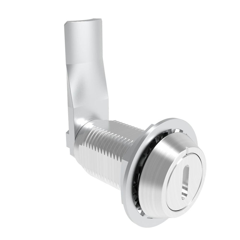 SOUTHCO VISE ACTION® Compression Latch, Large Size, Slotted Recess, Aluminum Alloy, Powder Coated, Clear, 38 mm (1.5 in) Grip [E3-129-0906]