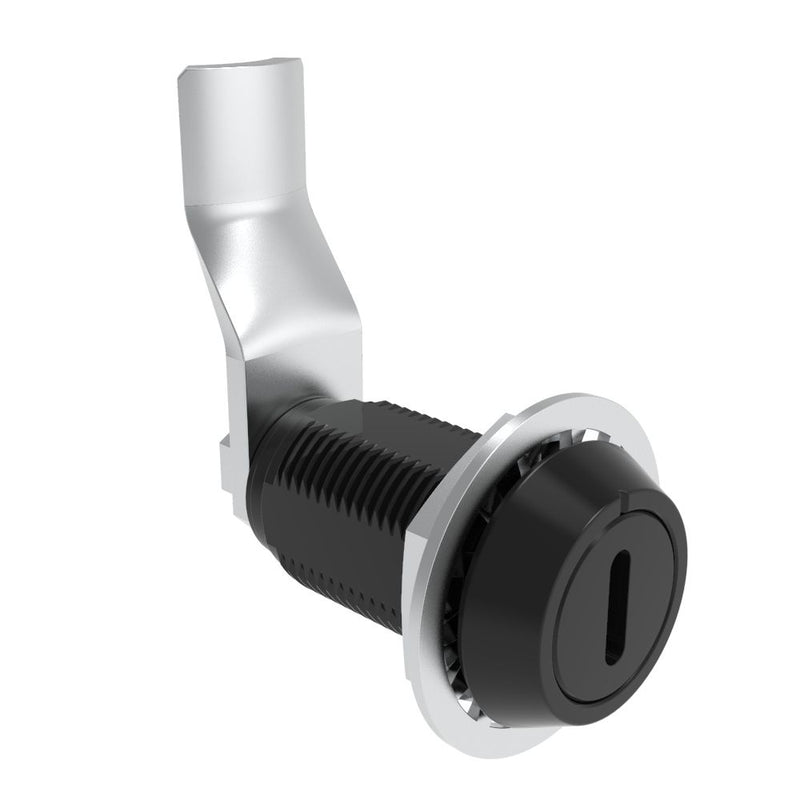 SOUTHCO VISE ACTION® Compression Latch, Large Size, Slotted Recess, Aluminum Alloy, Hard Anodized, Black, 42 mm (1.65 in) Grip [E3-129-1159]