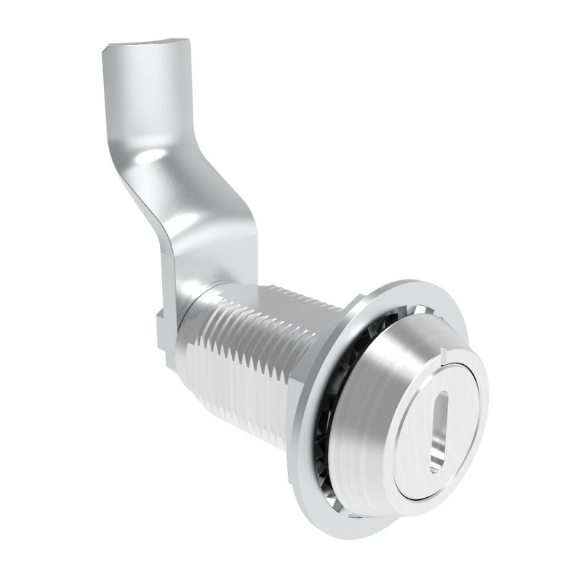 SOUTHCO VISE ACTION® Compression Latch, Large Size, Slotted Recess, Aluminum Alloy, Powder Coated, Clear, 46 mm (1.81 in) Grip [E3-129-1306]