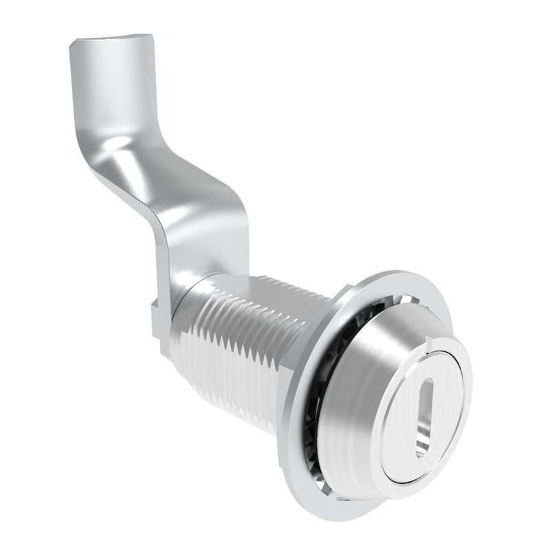 SOUTHCO VISE ACTION® Compression Latch, Large Size, Slotted Recess, Aluminum Alloy, Powder Coated, Clear, 52 mm (2.05 in) Grip [E3-129-1606]
