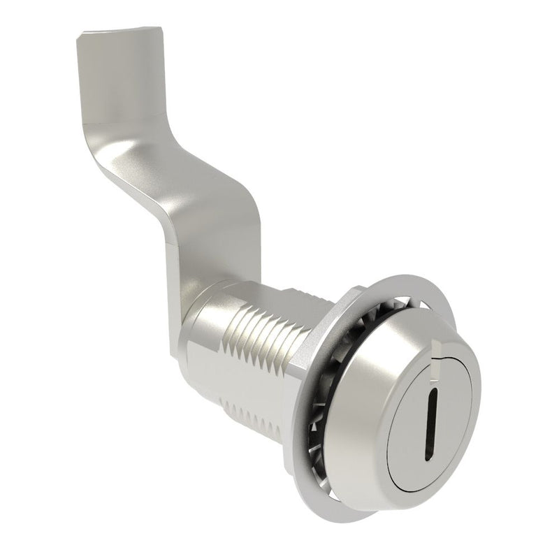 SOUTHCO VISE ACTION® Compression Latch, Large Size, Slotted Recess, Stainless Steel, Electropolished, 47 mm (1.85 in) Grip [E3-129-162]