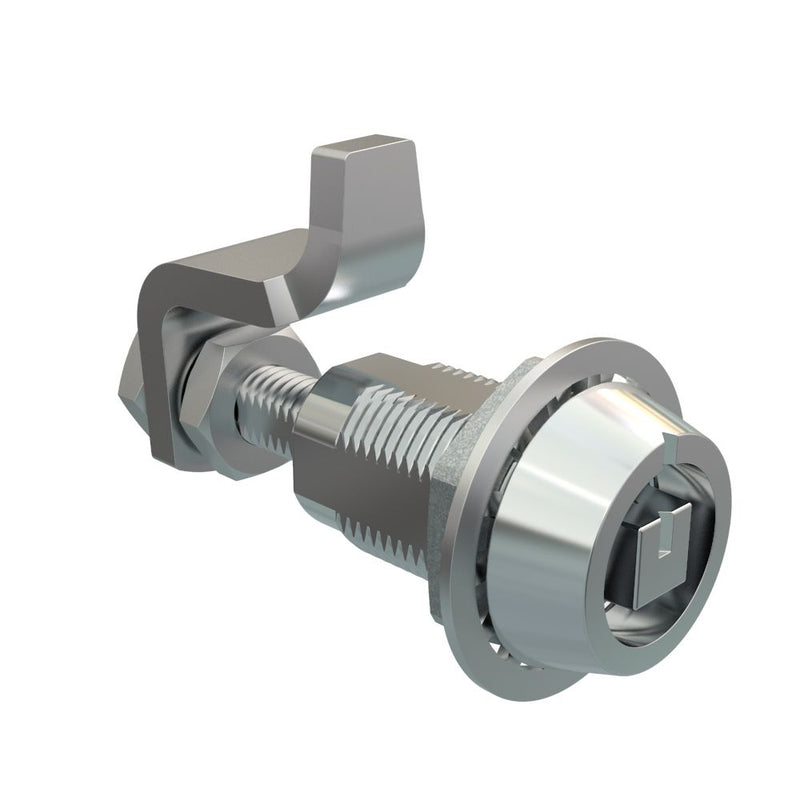 SOUTHCO VISE ACTION® Compression Latch, Large Size, Railway Standard, Zinc Alloy, Chrome Plated, Bright [E3-111-11]