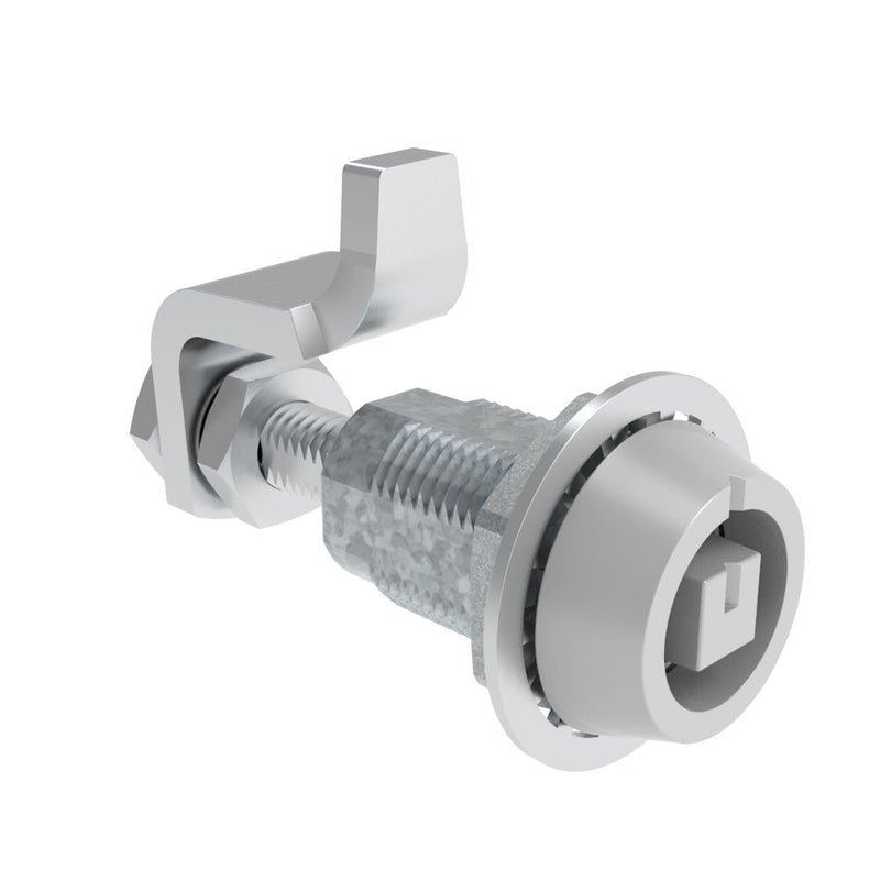 SOUTHCO VISE ACTION® Compression Latch, Large Size, Railway Standard, Zinc Alloy, Powder Coated, Silver [E3-2211-17]