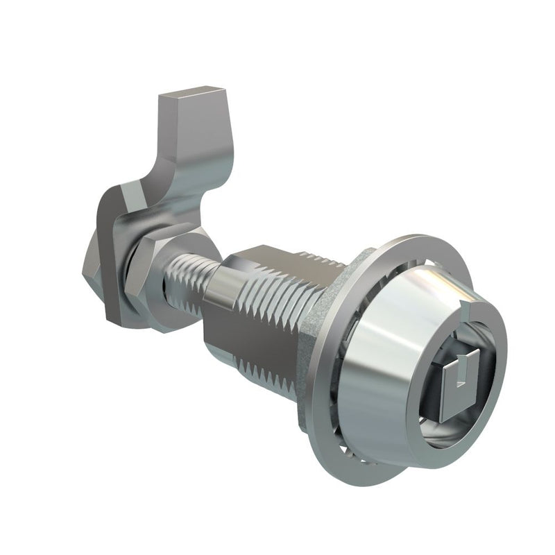 SOUTHCO VISE ACTION® Compression Latch, Large Size, Railway Standard, Zinc Alloy, Chrome Plated, Bright [E3-2211-21]