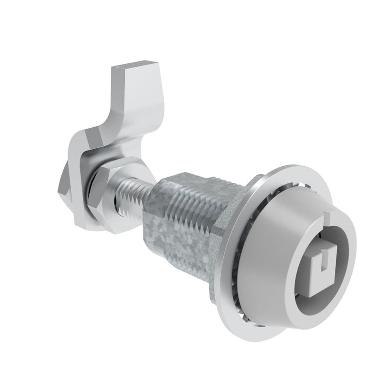 SOUTHCO VISE ACTION® Compression Latch, Large Size, Railway Standard, Zinc Alloy, Powder Coated, Silver [E3-111-27]