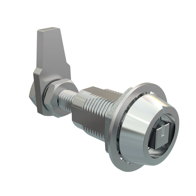 SOUTHCO VISE ACTION® Compression Latch, Large Size, Railway Standard, Zinc Alloy, Chrome Plated, Bright [E3-111-31]