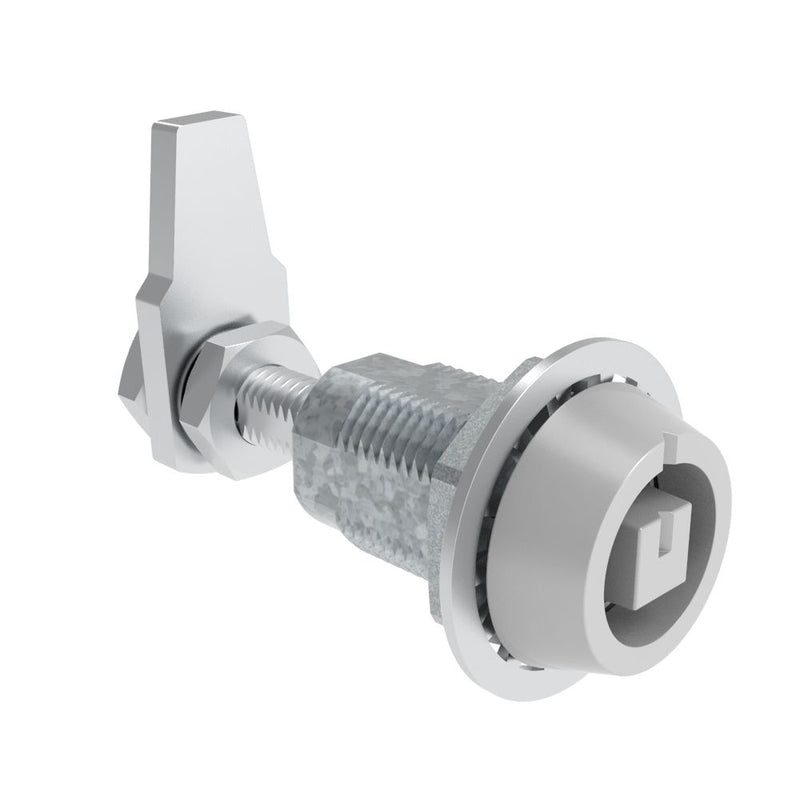SOUTHCO VISE ACTION® Compression Latch, Large Size, Railway Standard, Zinc Alloy, Powder Coated, Silver [E3-111-37]