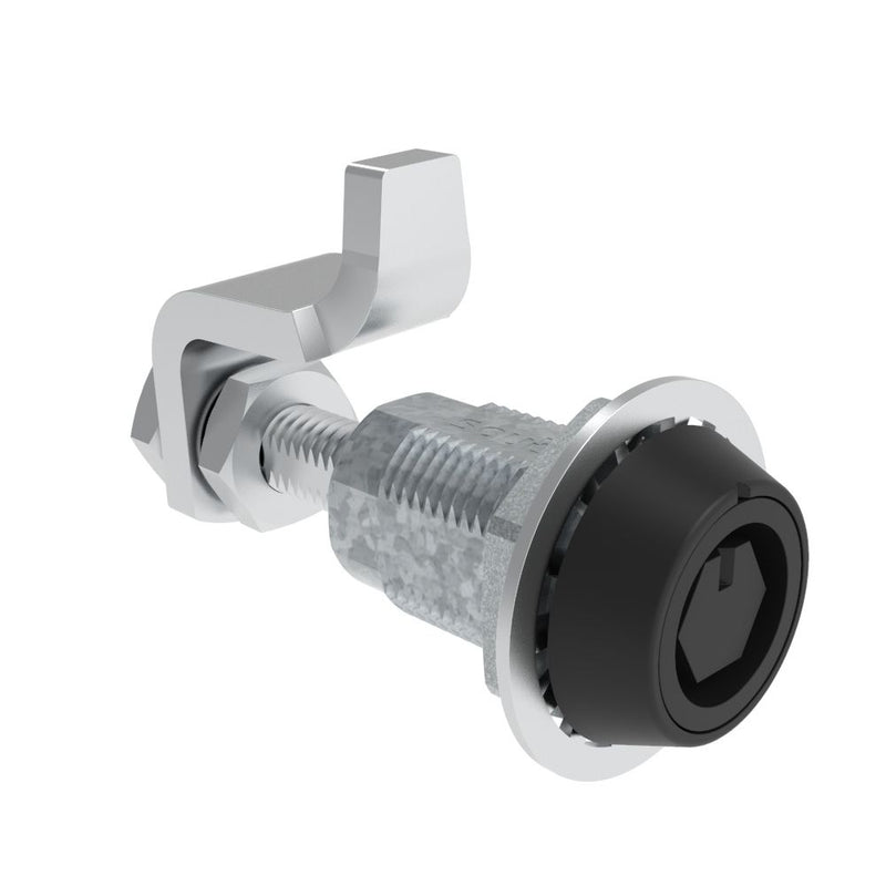 SOUTHCO VISE ACTION® Compression Latch, Large Size, Bellcore 216, Zinc Alloy, Powder Coated, Black [E3-115-15]