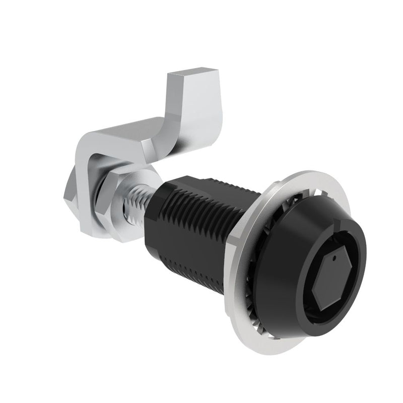 SOUTHCO VISE ACTION® Compression Latch, Large Size, Bellcore 216, Aluminum Alloy, Hard Anodized, Black [E3-2215-159]