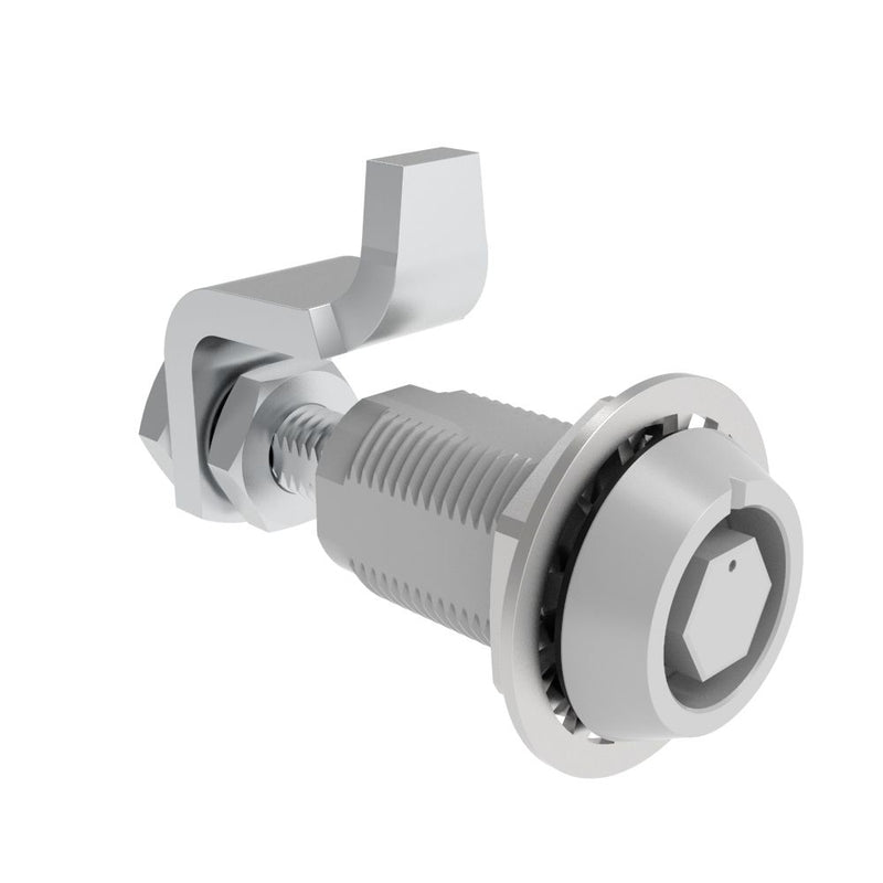 SOUTHCO VISE ACTION® Compression Latch, Large Size, Bellcore 216, Aluminum Alloy, Powder Coated, Silver [E3-2215-176]