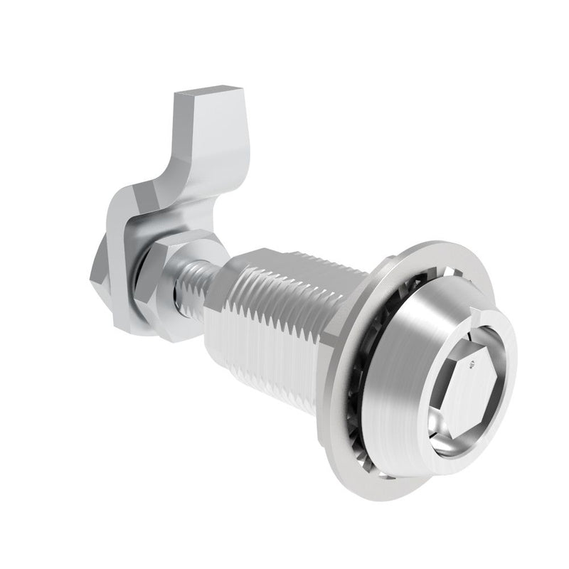 SOUTHCO VISE ACTION® Compression Latch, Large Size, Bellcore 216, Aluminum Alloy, Powder Coated, Clear [E3-2215-206]