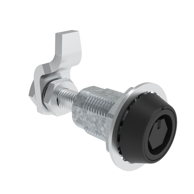 SOUTHCO VISE ACTION® Compression Latch, Large Size, Bellcore 216, Zinc Alloy, Powder Coated, Black [E3-115-25]