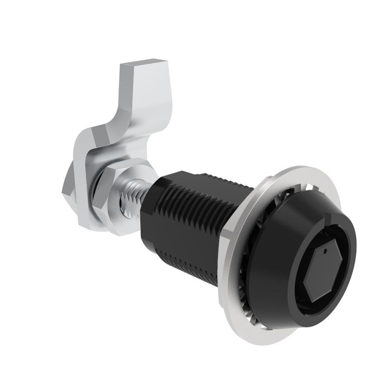 SOUTHCO VISE ACTION® Compression Latch, Large Size, Bellcore 216, Aluminum Alloy, Hard Anodized, Black [E3-115-259]