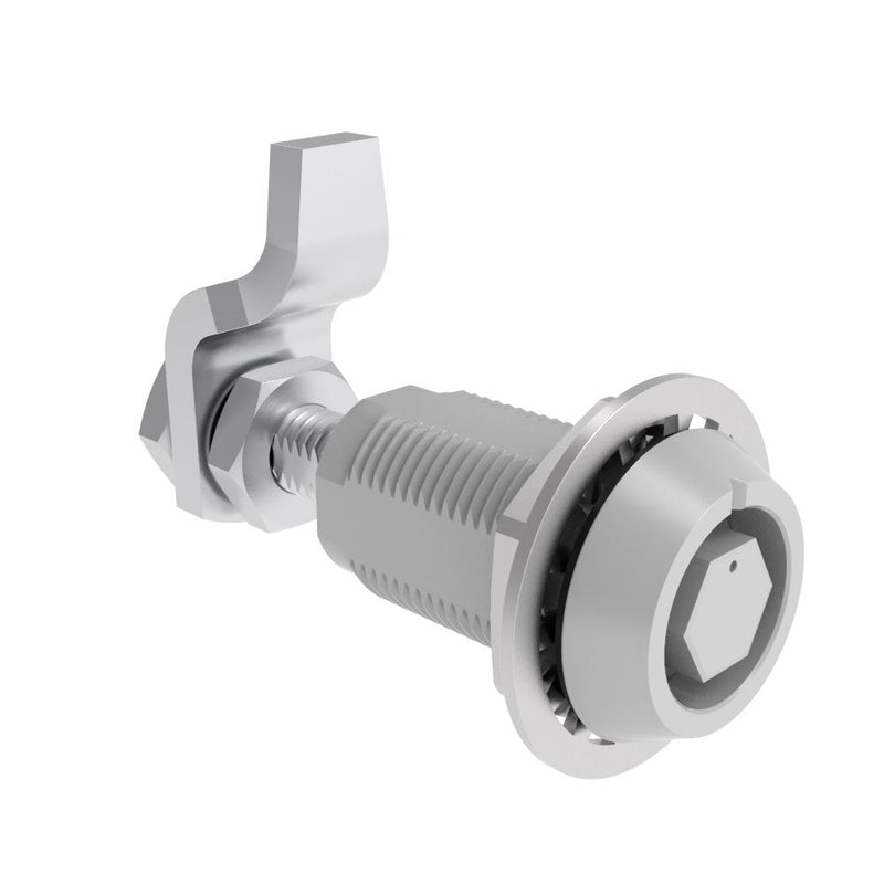 SOUTHCO VISE ACTION® Compression Latch, Large Size, Bellcore 216, Aluminum Alloy, Powder Coated, Silver [E3-115-276]