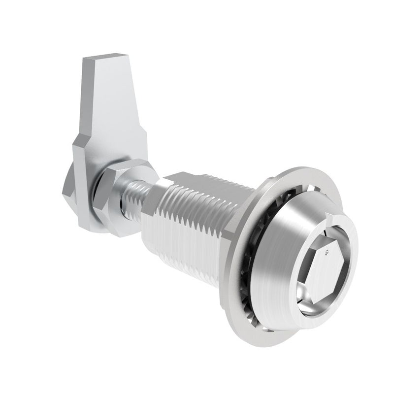 SOUTHCO VISE ACTION® Compression Latch, Large Size, Bellcore 216, Aluminum Alloy, Powder Coated, Clear [E3-2215-306]