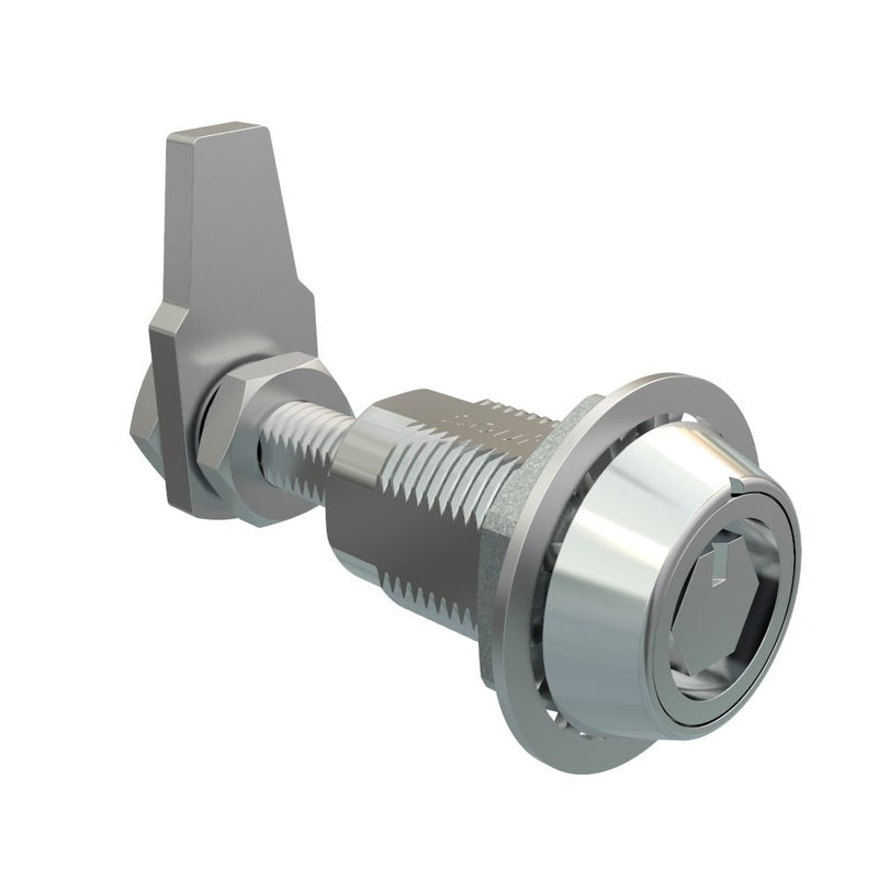 SOUTHCO VISE ACTION® Compression Latch, Large Size, Bellcore 216, Zinc Alloy, Chrome Plated, Bright [E3-2215-31]