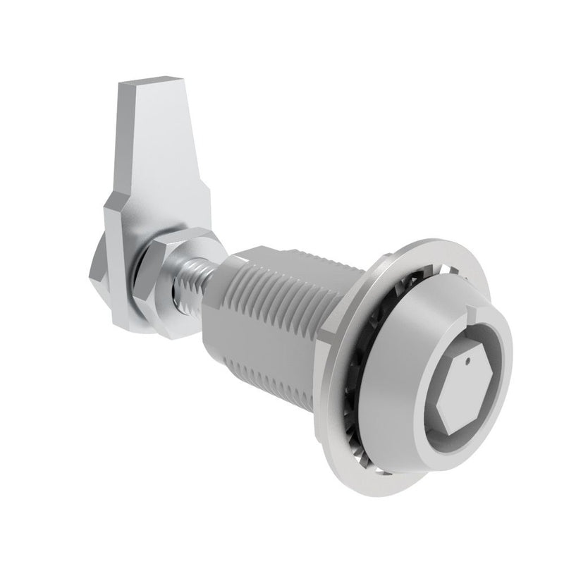 SOUTHCO VISE ACTION® Compression Latch, Large Size, Bellcore 216, Aluminum Alloy, Powder Coated, Silver [E3-115-376]