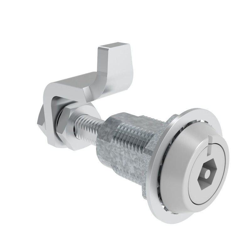 SOUTHCO VISE ACTION® Compression Latch, Large Size, Bellcore Electronics, Zinc Alloy, Powder Coated, Silver [E3-2216-17]