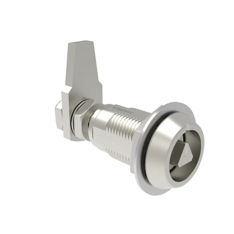 SOUTHCO VISE ACTION® Compression Latch, Large Size, 8 mm Triangle, Stainless Steel, Electropolished Bright [E3-120-312]