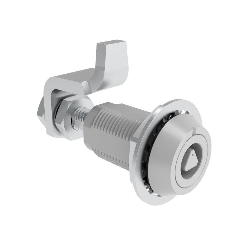 SOUTHCO VISE ACTION® Compression Latch, Large Size, 7 mm Triangle, Aluminum Alloy, Powder Coated, Silver [E3-13-176]