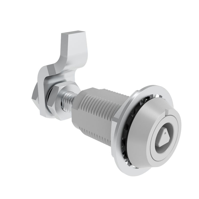 SOUTHCO VISE ACTION® Compression Latch, Large Size, 7 mm Triangle, Aluminum Alloy, Powder Coated, Silver [E3-223-276]