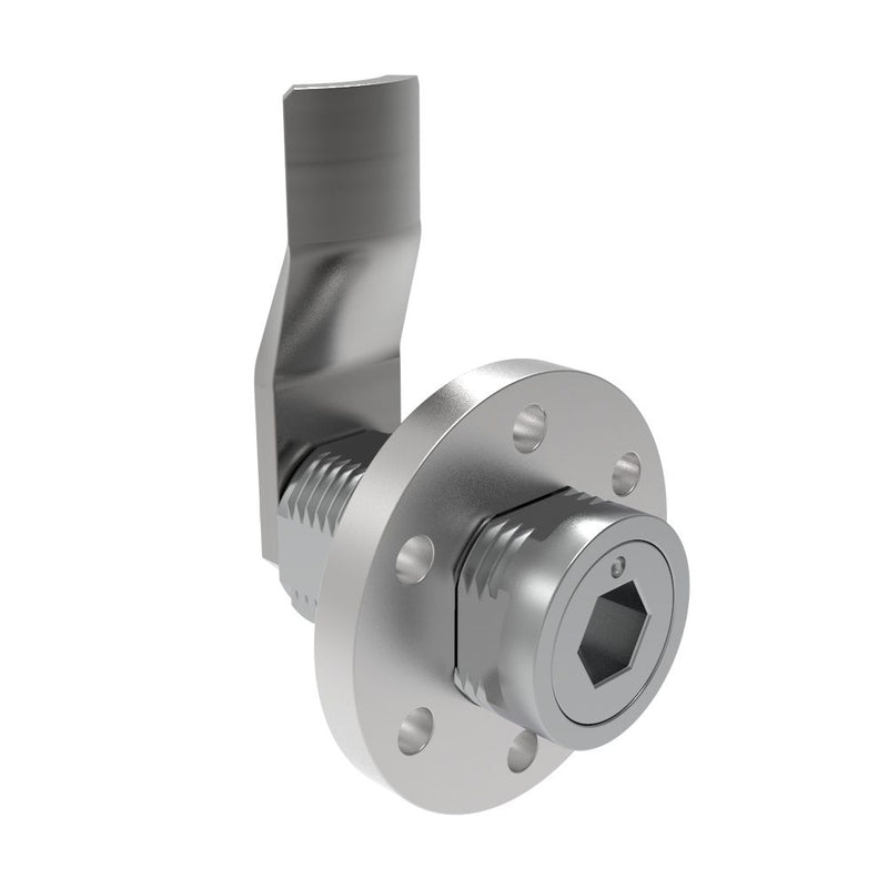 SOUTHCO VISE ACTION® Compression Latch, Large Size, 8 mm Hex Recess, Zinc Alloy, Chrome Plated, Bright, 35 mm (1.38 in) Grip [E3-146-081-13]