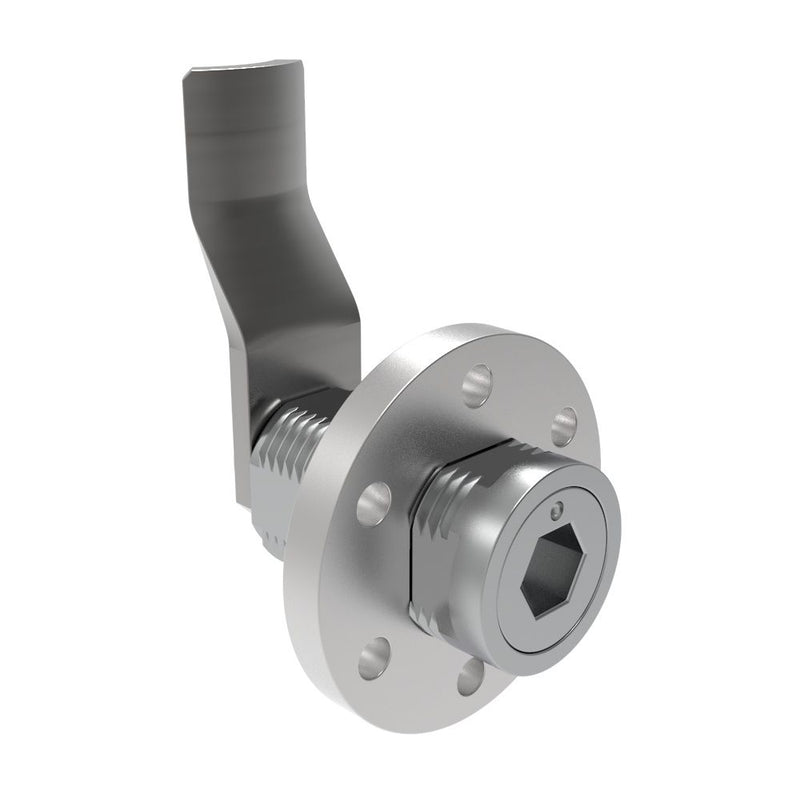 SOUTHCO VISE ACTION® Compression Latch, Large Size, 8 mm Hex Recess, Zinc Alloy, Chrome Plated, Bright, 43 mm (1.69 in) Grip [E3-146-121]