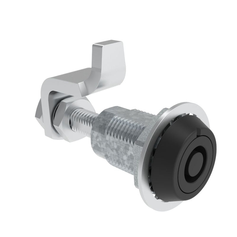 SOUTHCO VISE ACTION® Compression Latch, Large Size, Southco® Tubular Key, Zinc Alloy, Powder Coated, Black [E3-15-15]