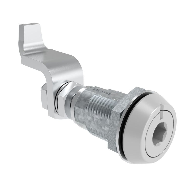 SOUTHCO VISE ACTION® Compression Latch, Large Size, 8 mm Hex Recess, Zinc Alloy, Powder Coated, Silver [E3-226-17]