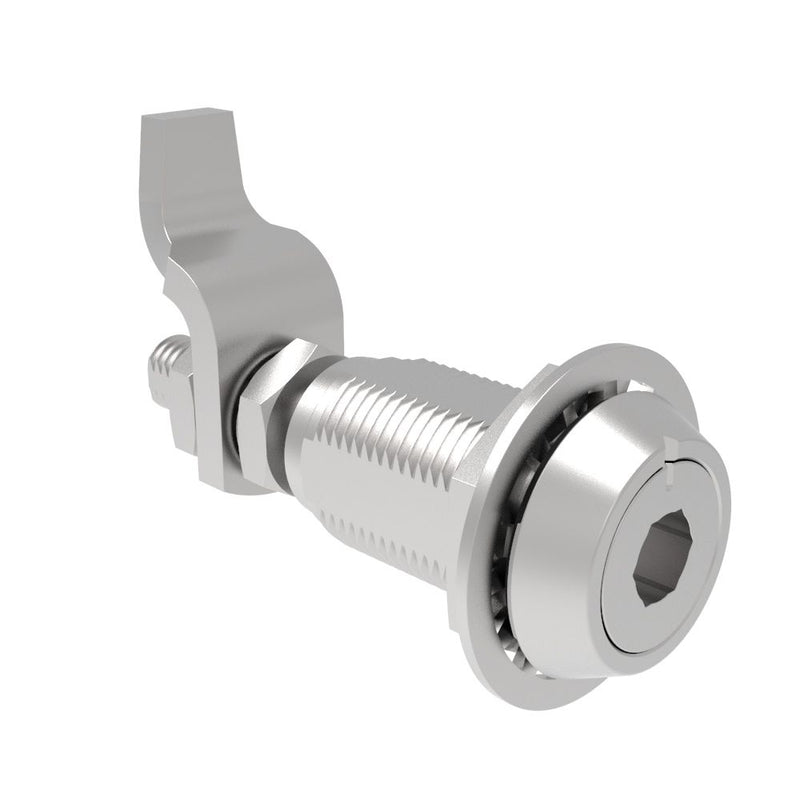 SOUTHCO VISE ACTION® Compression Latch, Large Size, 8 mm Hex Recess, Stainless Steel, Passivated [E3-16-20]