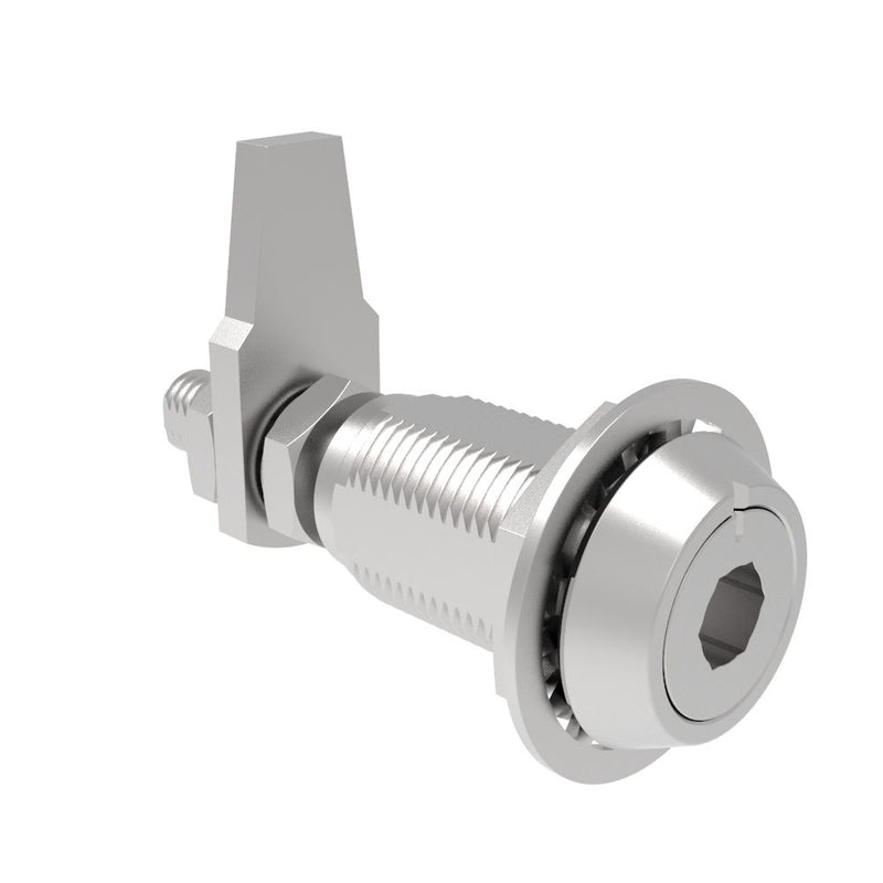 SOUTHCO VISE ACTION® Compression Latch, Large Size, 8 mm Hex Recess, Stainless Steel, Passivated [E3-16-30]