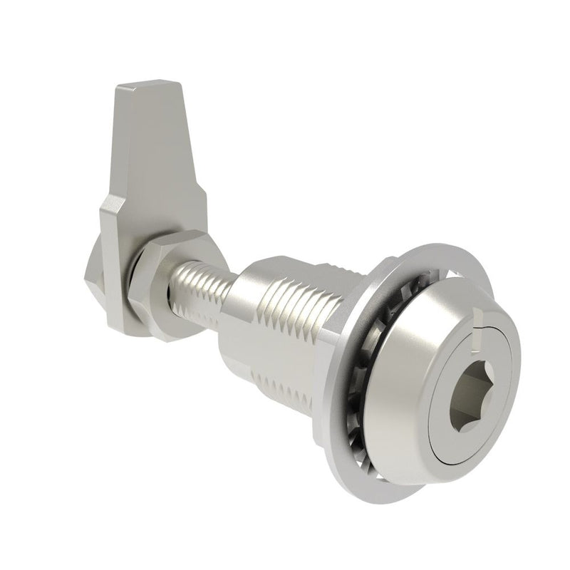 SOUTHCO VISE ACTION® Compression Latch, Large Size, 8 mm Hex Recess, Stainless Steel, Electropolished [E3-16-32]
