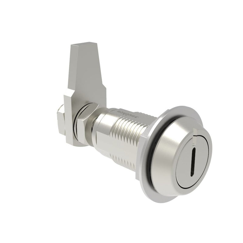 SOUTHCO VISE ACTION® Compression Latch, Large Size, Slotted Recess, Stainless Steel, Electropolished Bright [E3-19-312]
