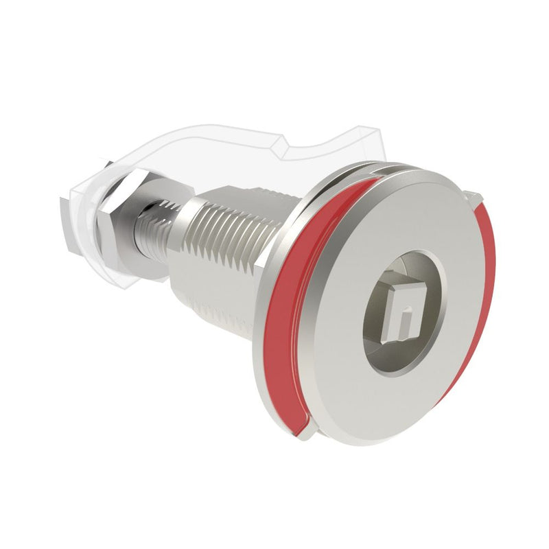 SOUTHCO VISE ACTION® Compression Latch, Large Size, 8 mm Square, Stainless Steel, Electropolished [E3-A2210-02]