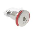 SOUTHCO VISE ACTION® Compression Latch, Large Size, 8 mm Hex Recess, Stainless Steel, Electropolished [E3-A226-02]