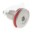 SOUTHCO VISE ACTION® Compression Latch, Large Size, 8 mm Hex Recess, Stainless Steel, Electropolished [E3-A296-UU2]