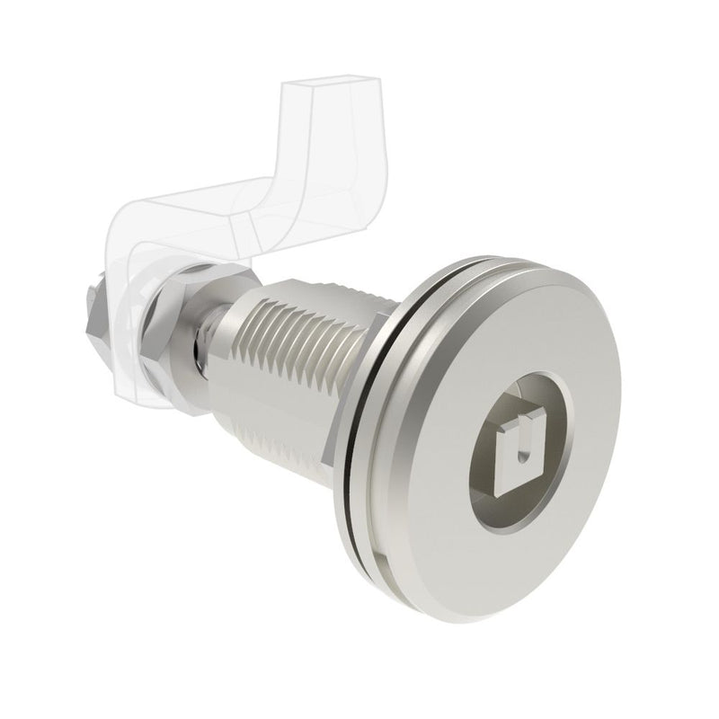 SOUTHCO VISE ACTION® Compression Latch, Large Size, 8 mm Square, Stainless Steel, Electropolished [E3-A2210-02]