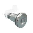 SOUTHCO Vise Action® Compression Latch, Large Size, Railway Standard, Zinc Alloy, Chrome Plated, Bright [E3-A111-01]