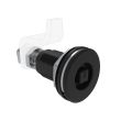 SOUTHCO Vise Action® Compression Latch, Large Size, Railway Standard, Zinc Alloy, Powder Coat, Black [E3-A111-05]