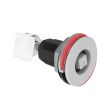 SOUTHCO Vise Action® Compression Latch, Large Size, Railway Standard, Zinc Alloy, Powder Coat, Silver [E3-A111-07]
