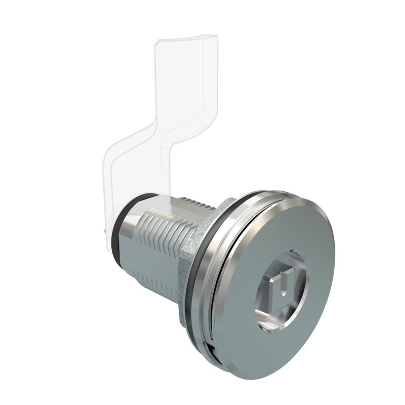 SOUTHCO Vise Action® Compression Latch, Large Size, 8 mm Square, Zinc Alloy, Chrome Plated, Bright [E3-A2910-UU1]