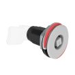 SOUTHCO Vise Action® Compression Latch, Large Size, 8 mm Square, Zinc Alloy, Powder Coat, Silver [E3-A1210-UU7]