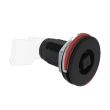 SOUTHCO Vise Action® Compression Latch, Large Size, Railway Standard, Zinc Alloy, Powder Coat, Black [E3-A1211-UU5]