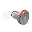 SOUTHCO Vise Action® Compression Latch, Large Size, 8 mm Square Recess, Zinc Alloy, Chrome Plated, Bright [E3-A1219-UU1]