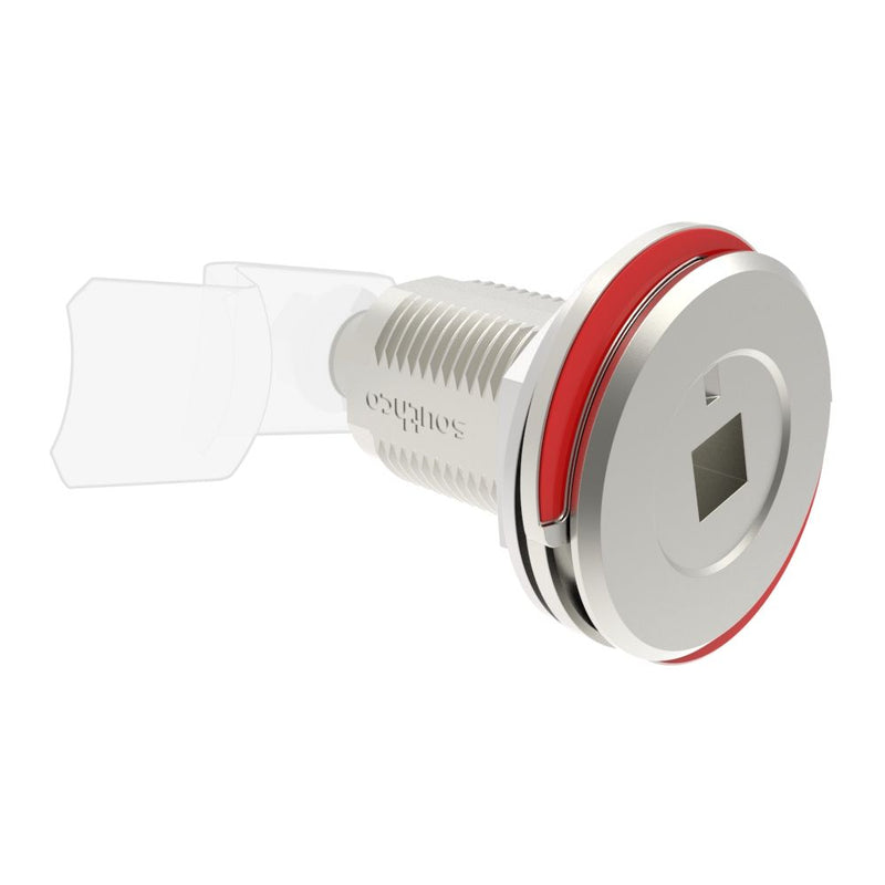 SOUTHCO VISE ACTION® Compression Latch, Large Size, 7.35 mm square recess Recess, Stainless Steel, Electropolished [E3-A1247-UU2]