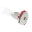 SOUTHCO VISE ACTION® Compression Latch, Large Size, 8 mm Hex Recess, Stainless Steel, Electropolished [E3-A126-UU2]